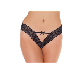 Amorable by Rimba Brief - One Size - Black Amorable by Rimba Brief - One Size - Black