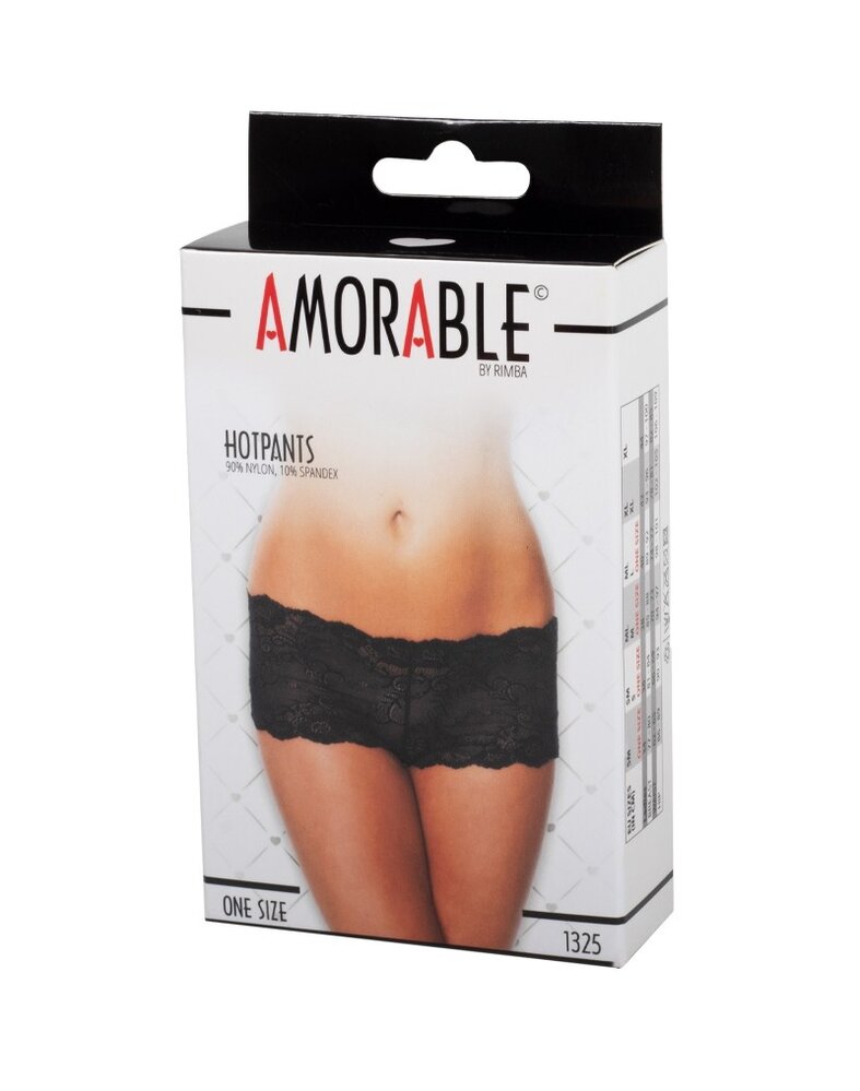 Amorable by Rimba Amorable by Rimba - Hot Pants - Talle unique - Noir