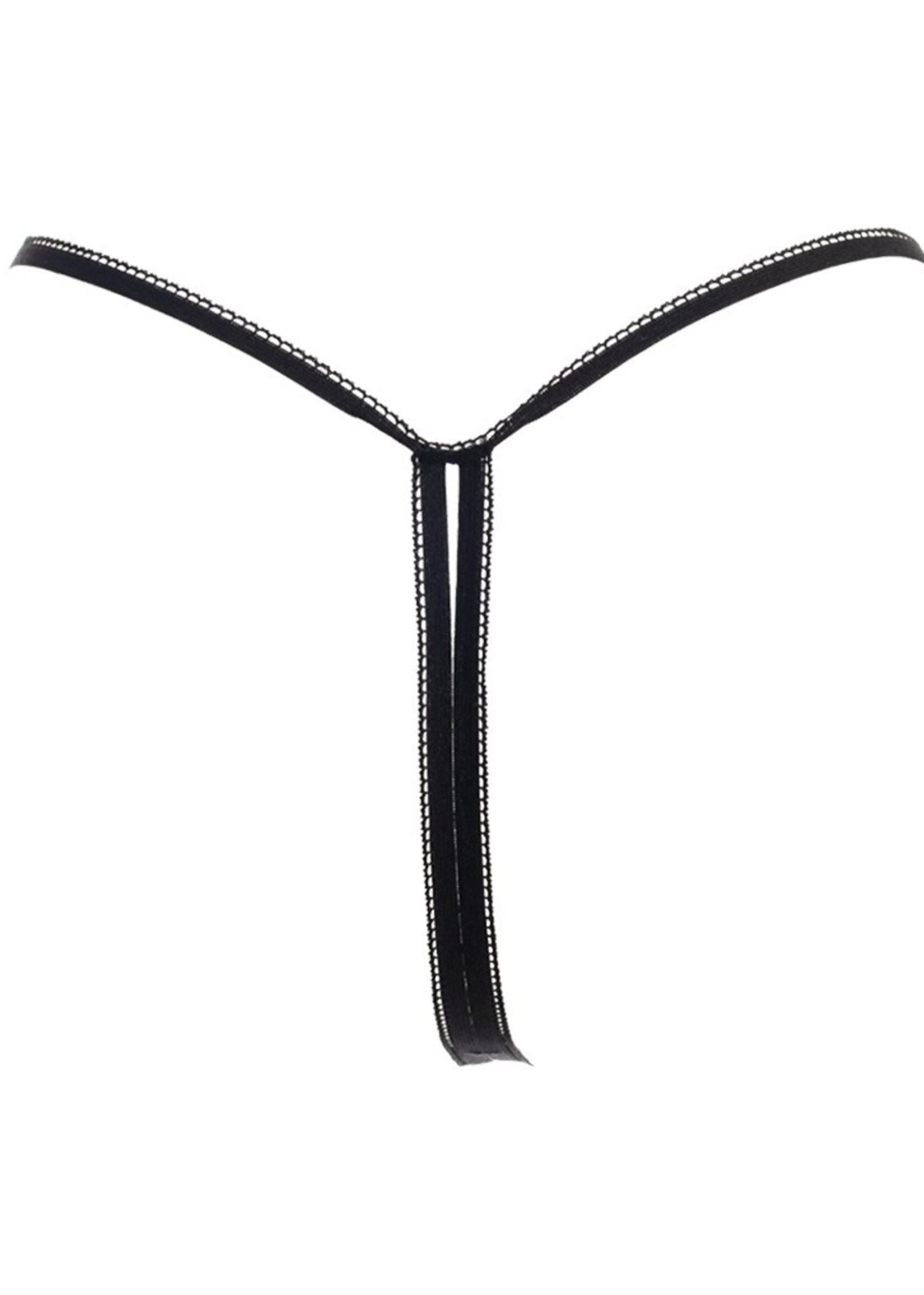 Amorable by Rimba Stringtanga - One Size - Zwart