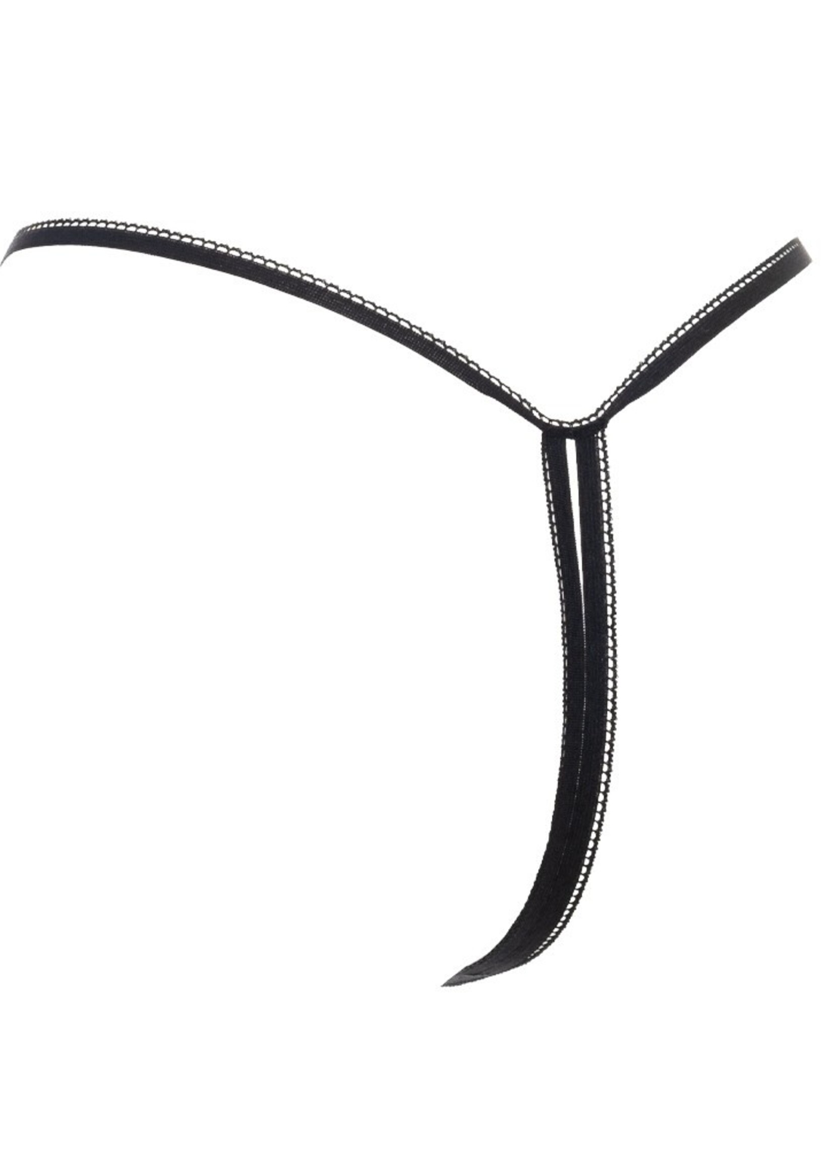 Amorable by Rimba Stringtanga - One Size - Zwart