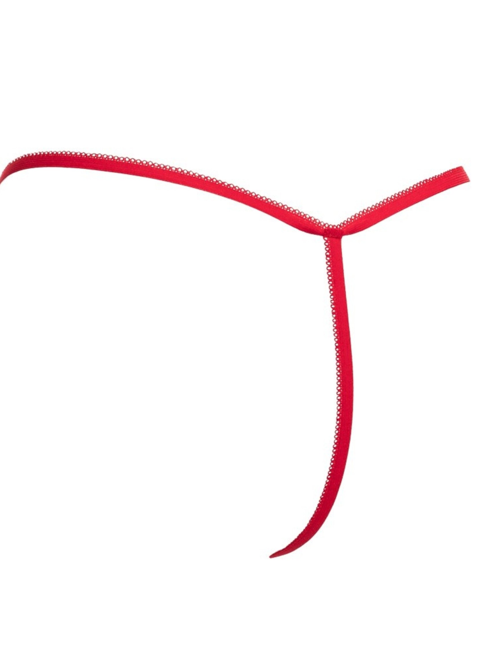 Amorable by Rimba Stringtanga - One Size - Rood