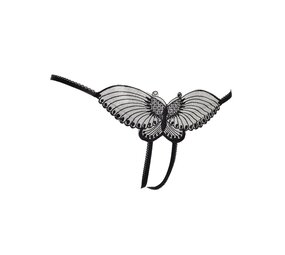 Amorable by Rimba String Ouvert - Talle unique - Noir Amorable by Rimba String Ouvert - Talle unique - Noir