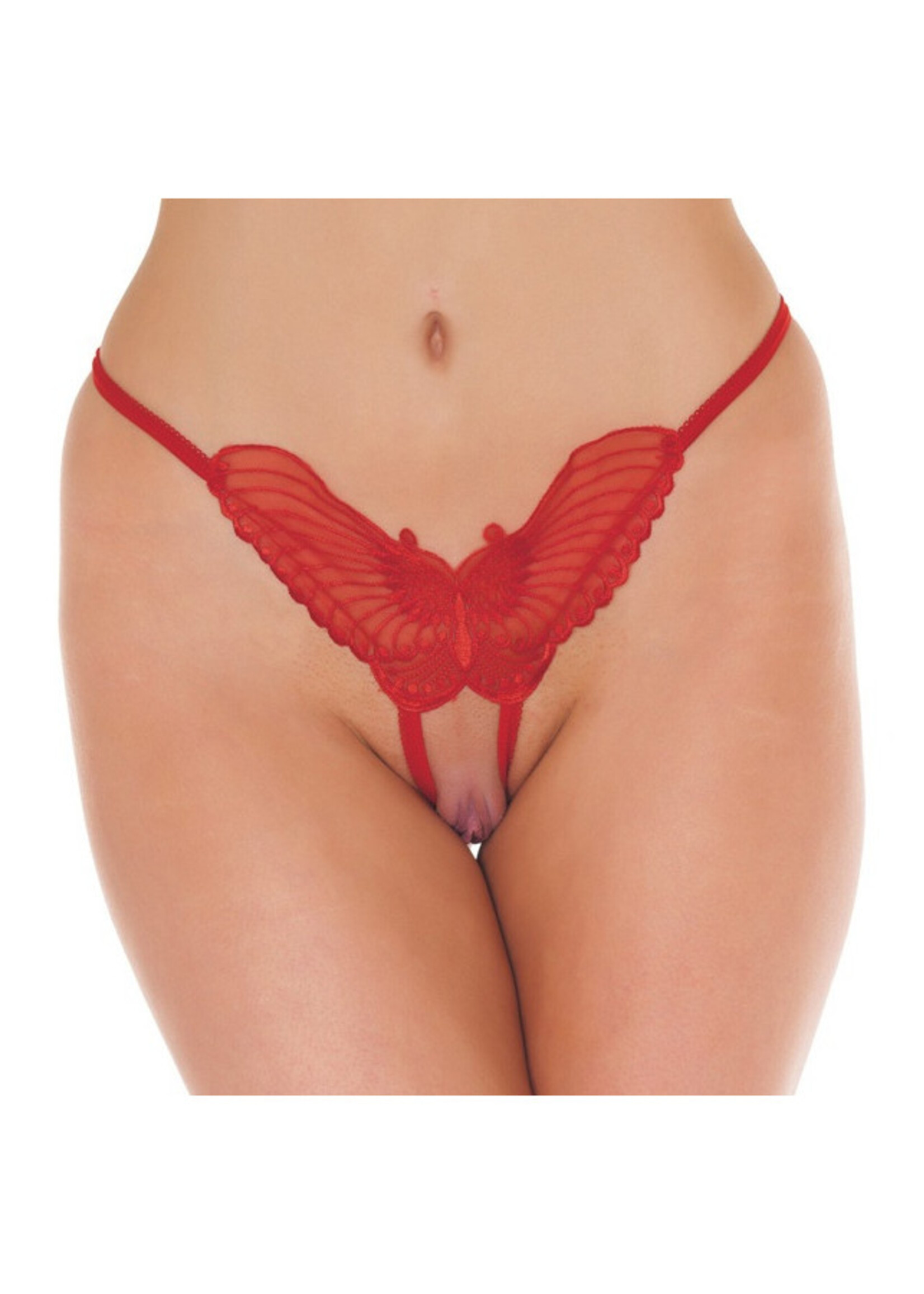 Amorable by Rimba String Papillon Ouvert - Taille unique