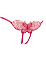 Amorable by Rimba Open Vlinder String - One Size - Wit