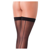 Amorable by Rimba Kousen met Naad - One Size - Zwart