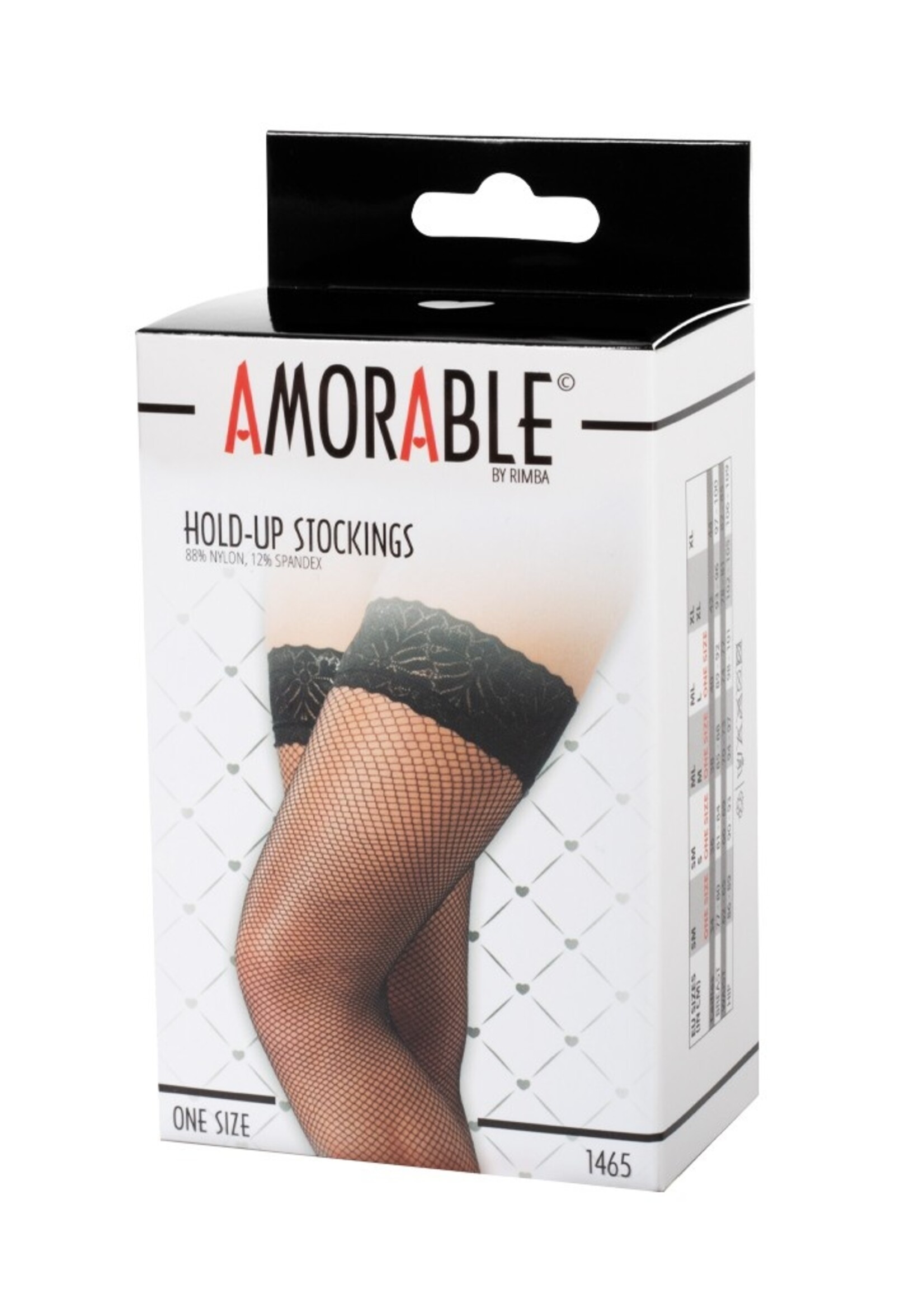 Amorable by Rimba Kousen met visnetpatroon - One Size