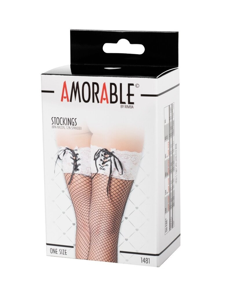 Amorable by Rimba Bas - Talle unique - Noir / Blanc