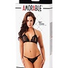 Amorable by Rimba Offener Bikini - One Size - Schwarz