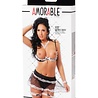 Amorable by Rimba Uniforme de serveuse (6 pièces) - Noir / Blanc