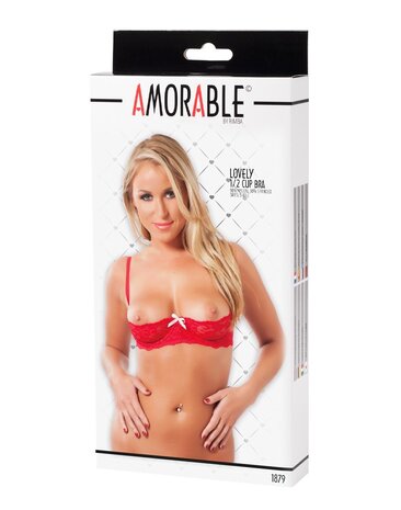 Amorable by Rimba Amorable by Rimba - 1/2 Cup BH - Rot Amorable by Rimba Amorable by Rimba - 1/2 Cup BH - Rot