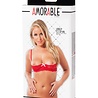 Amorable by Rimba Soutien-Gorge 1/2 tasse - Rouge