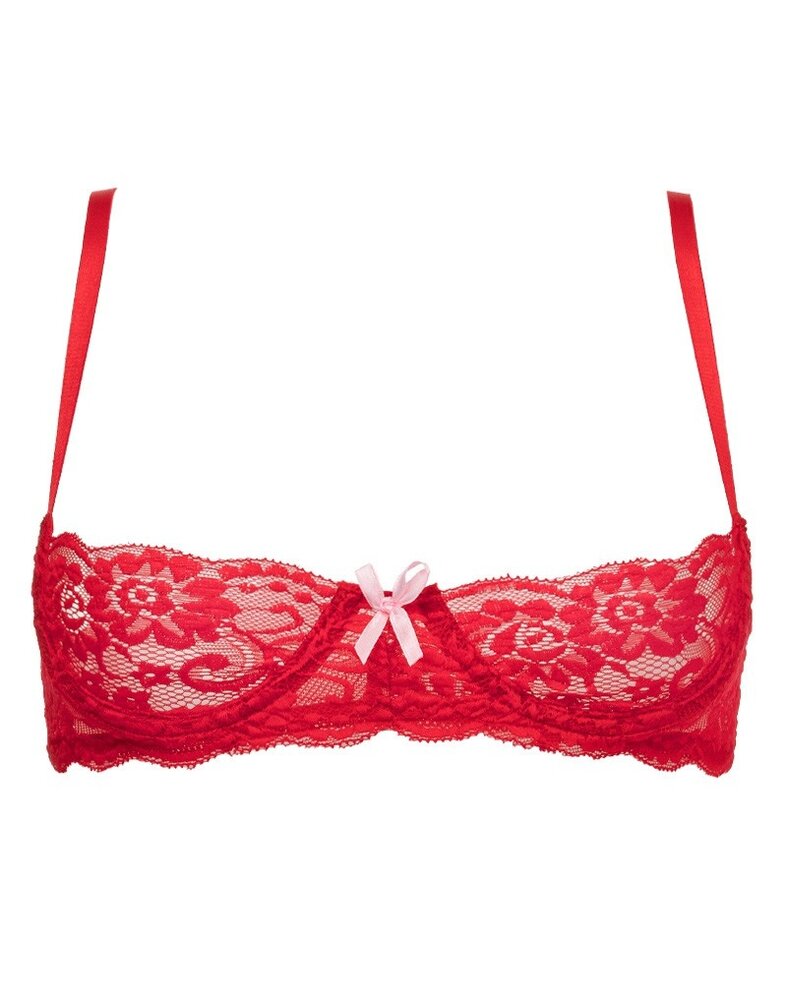 Amorable by Rimba Soutien-Gorge 1/2 tasse - Rouge
