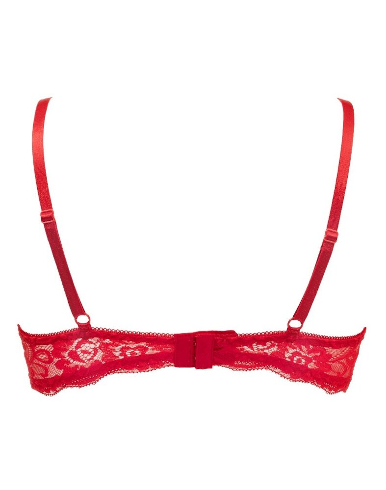 Amorable by Rimba Soutien-Gorge 1/2 tasse - Rouge