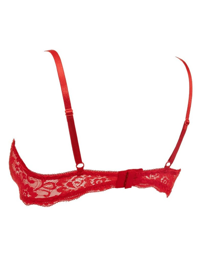 Amorable by Rimba Amorable by Rimba - 1/2 Cup Bra - Red