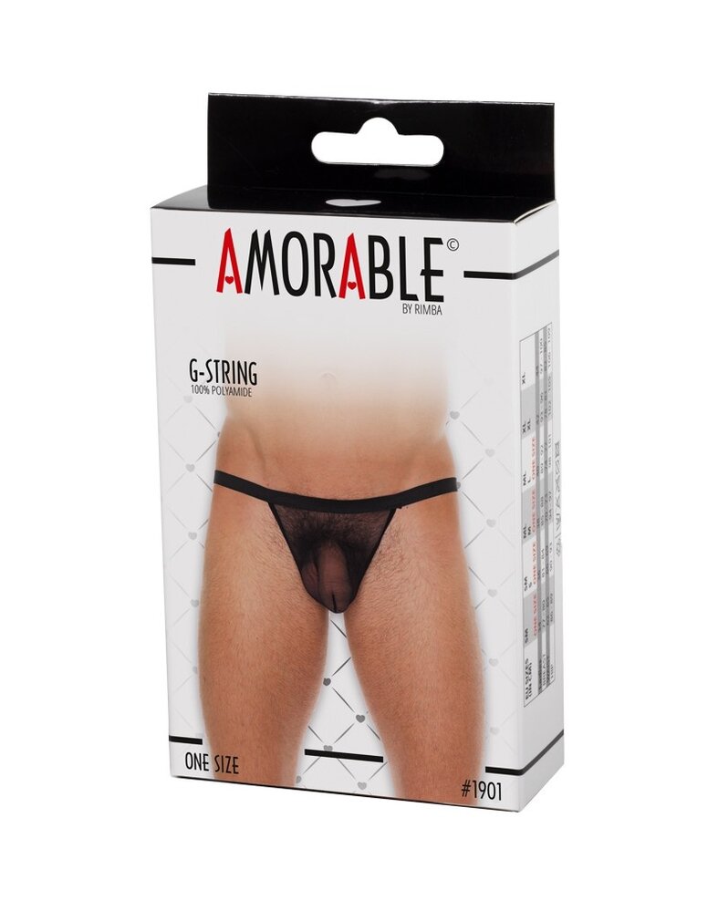 Amorable by Rimba Amorable by Rimba - Transparent thong - One Size Amorable by Rimba Amorable by Rimba - Transparent thong - One Size