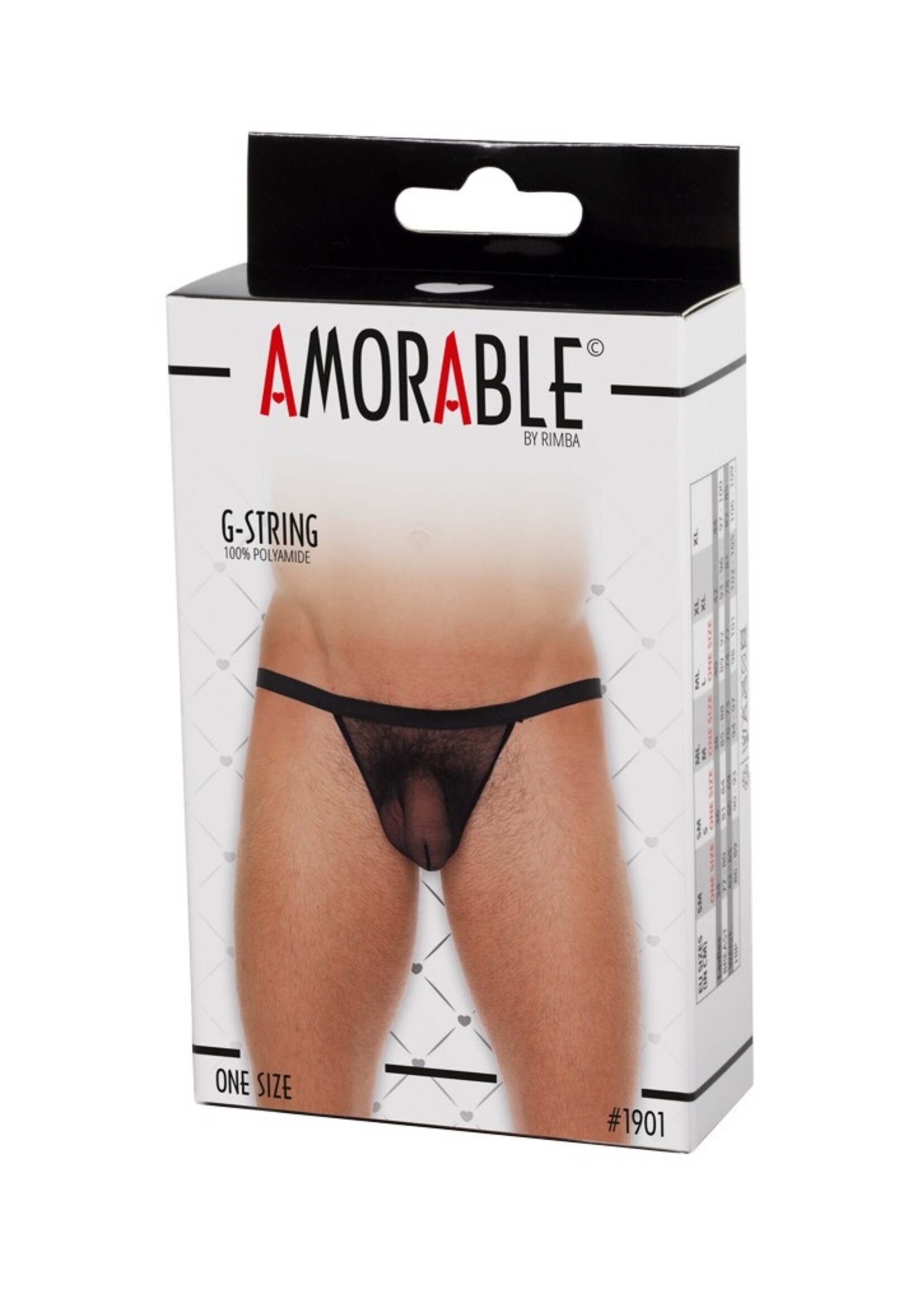 Amorable by Rimba Transparante string - één maat