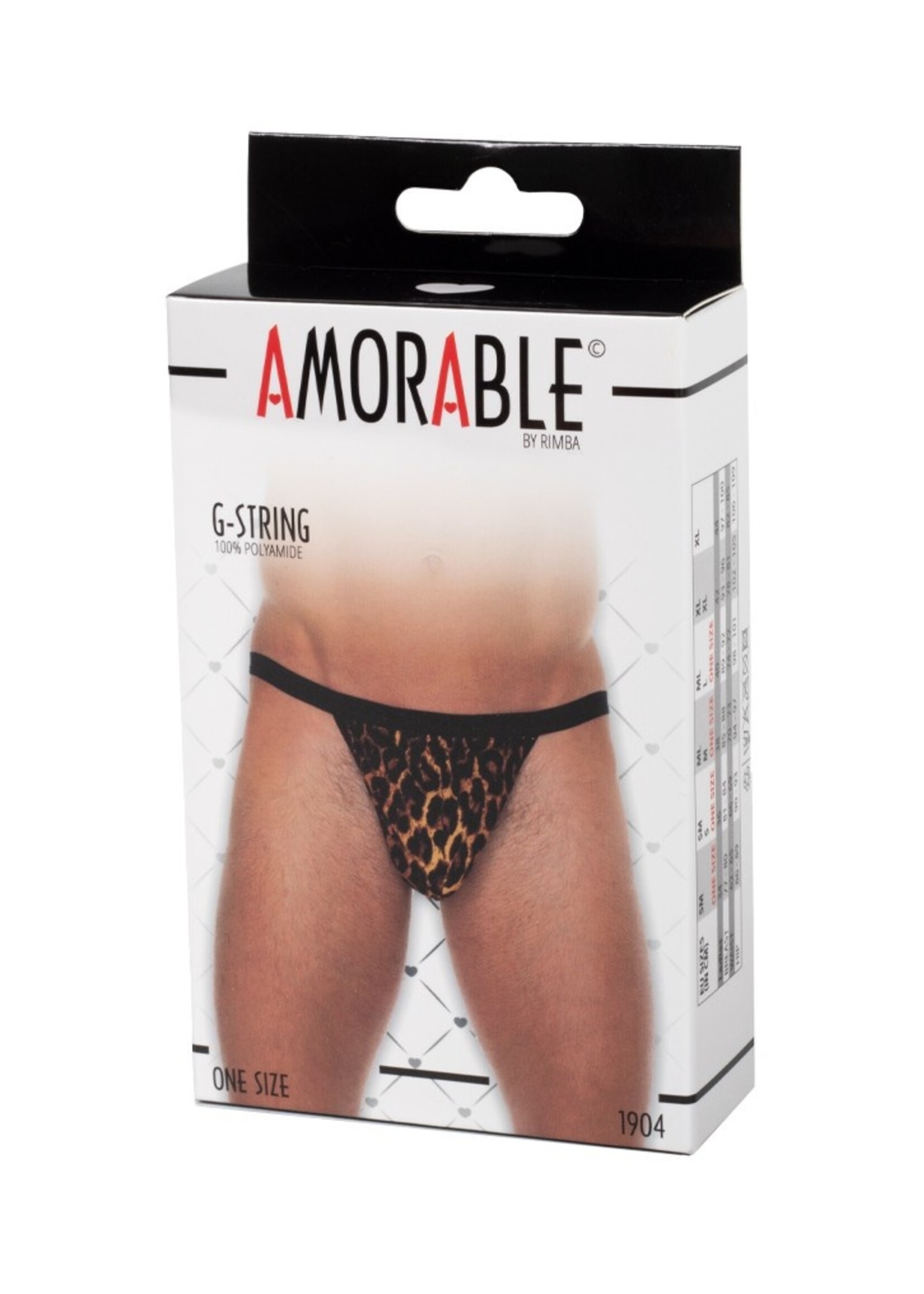 Amorable by Rimba Stringtanga - One Size - Luipaardprint