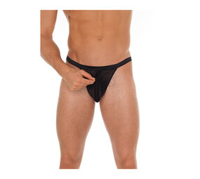 Amorable by Rimba Transparent thong with zipper - One Size Amorable by Rimba Transparent thong with zipper - One Size