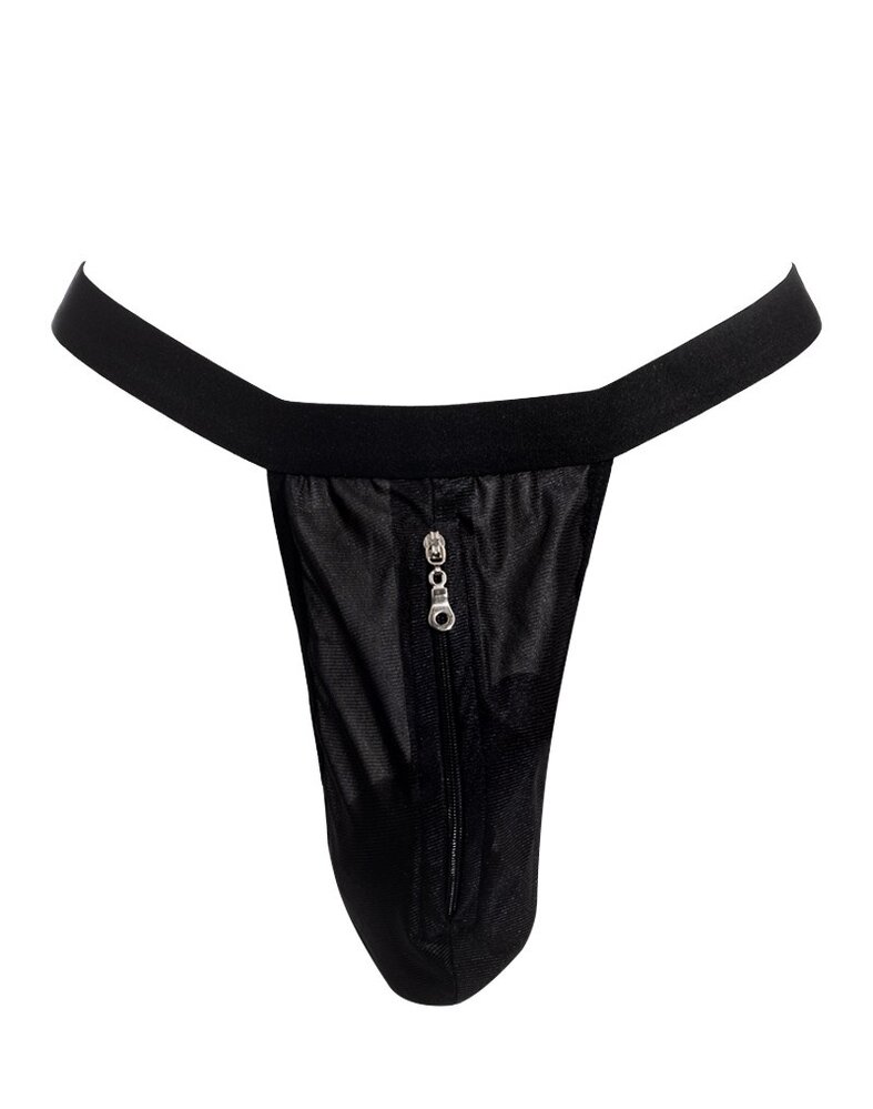 Amorable by Rimba Stringtanga met rits - One Size Amorable by Rimba Stringtanga met rits - One Size