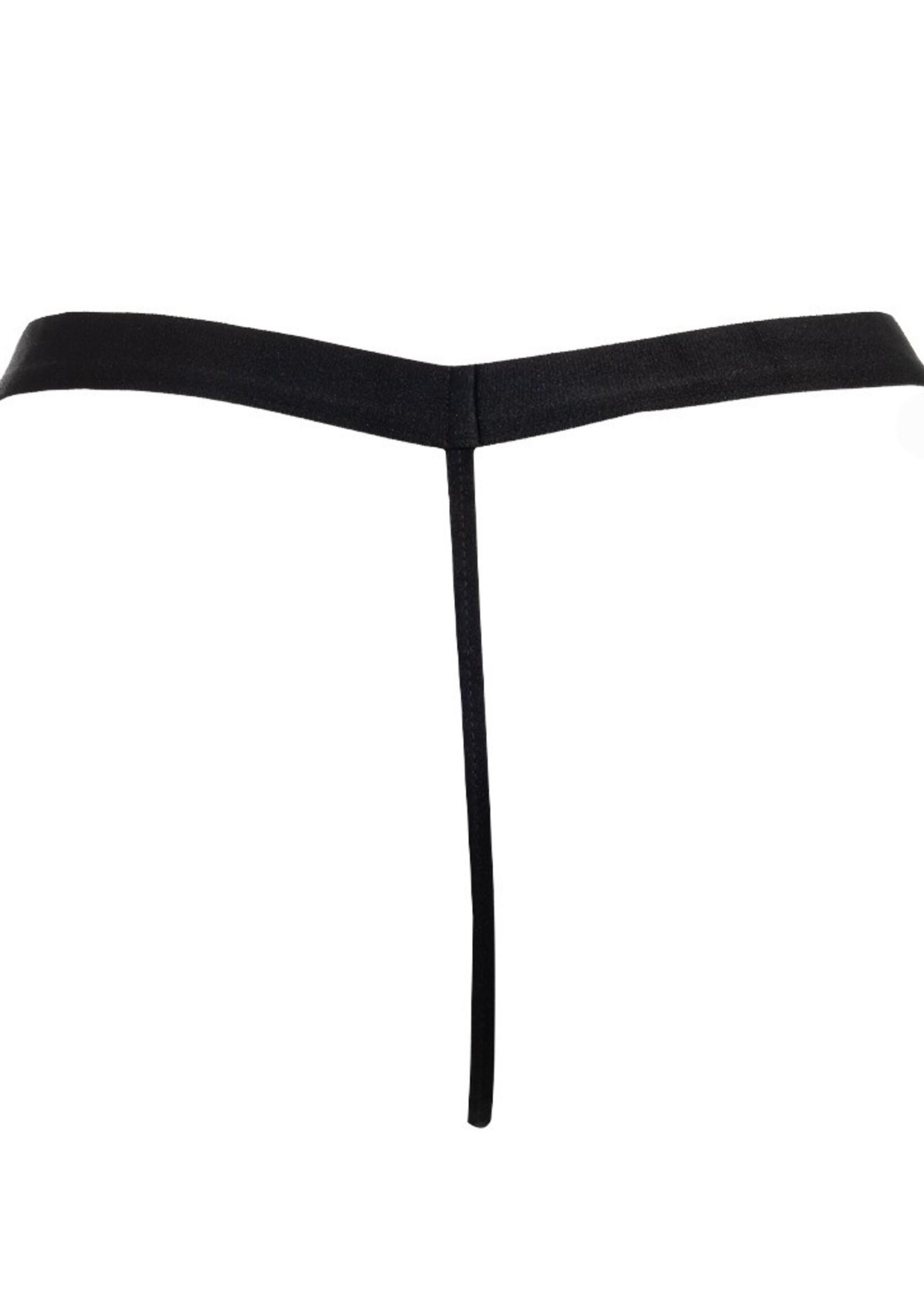 Amorable by Rimba Stringtanga met rits - One Size