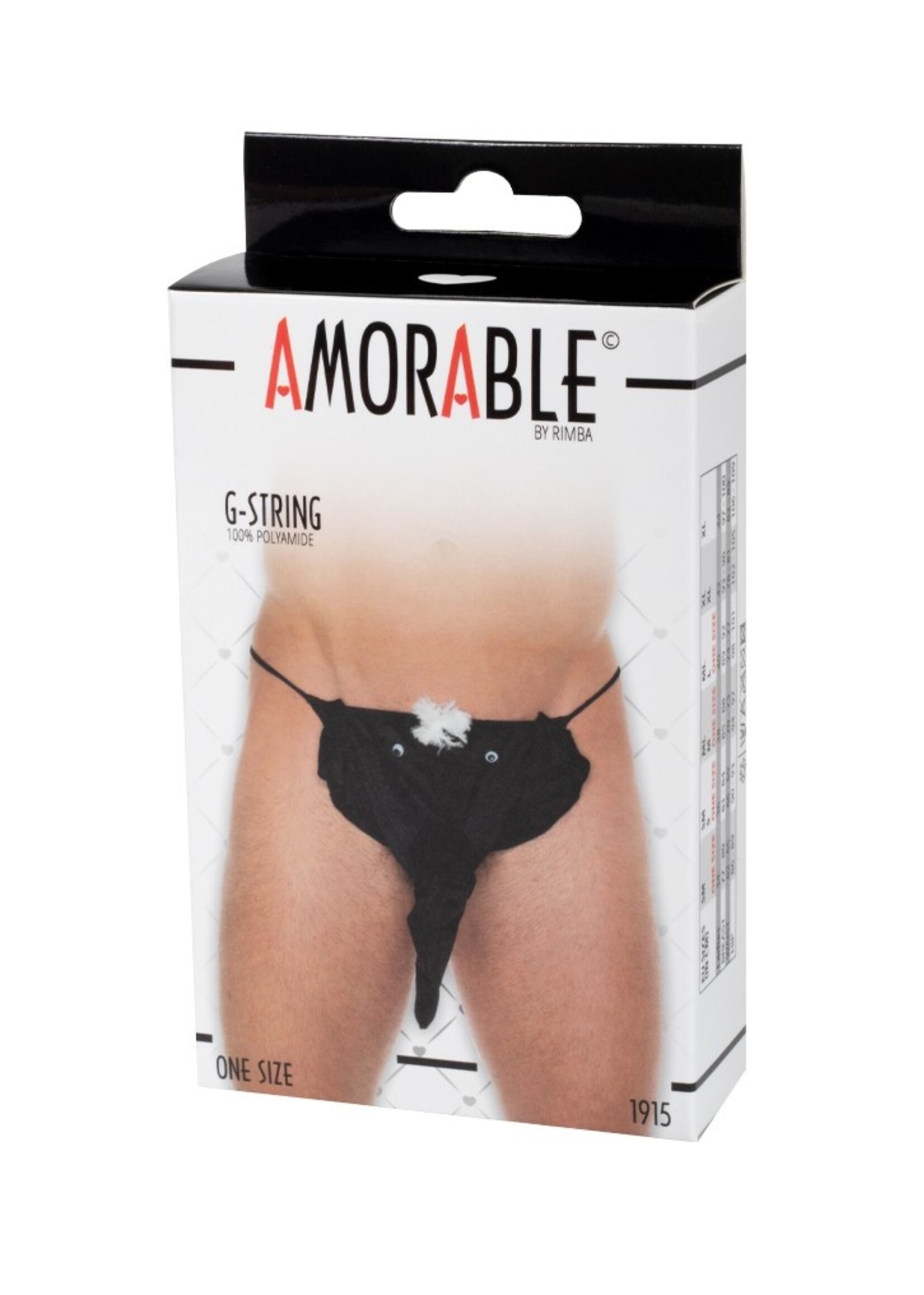 Amorable by Rimba Stringtanga met olifantenkop - One Size