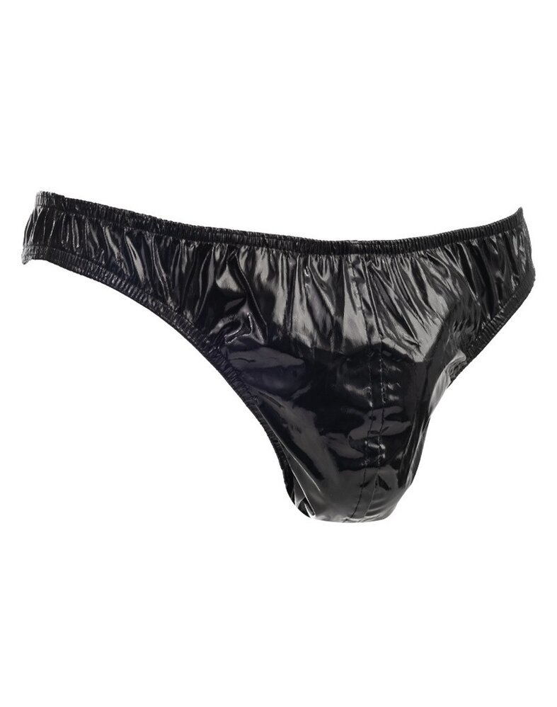 Amorable by Rimba Amorable by Rimba - String mit Lack-Optik - One Size - Schwarz Amorable by Rimba Amorable by Rimba - String mit Lack-Optik - One Size - Schwarz