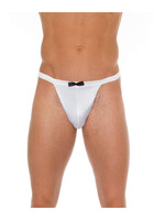 Amorable by Rimba Anzug Tanga - One Size - Weiß / Schwarz