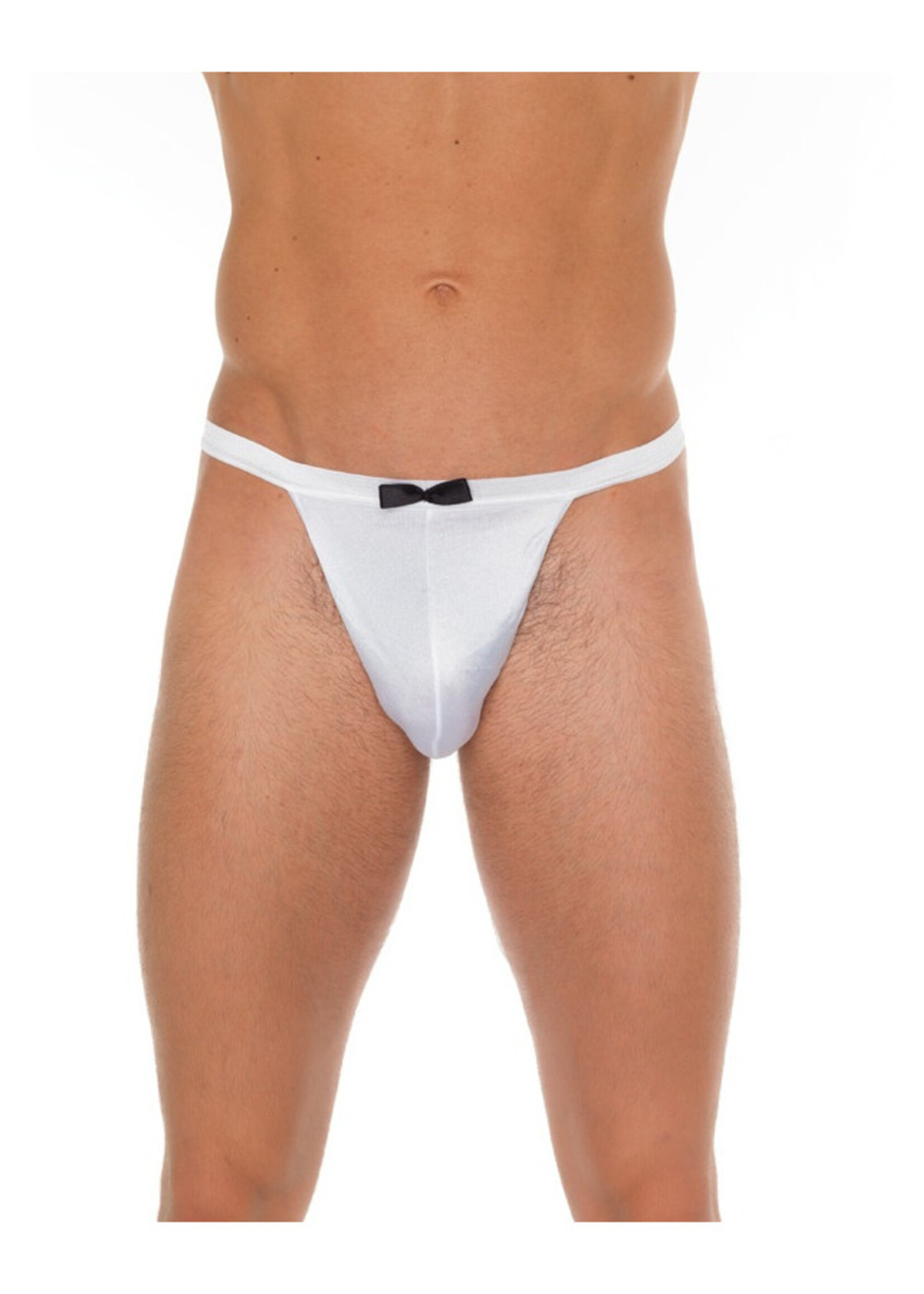 Amorable by Rimba Stringtanga - One Size - Wit/Zwart
