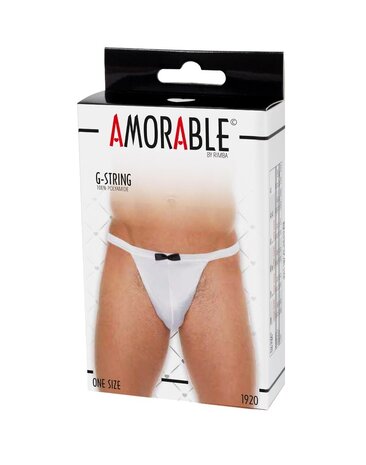 Amorable by Rimba Amorable by Rimba - Costume string - One Size - Blanc / Noir