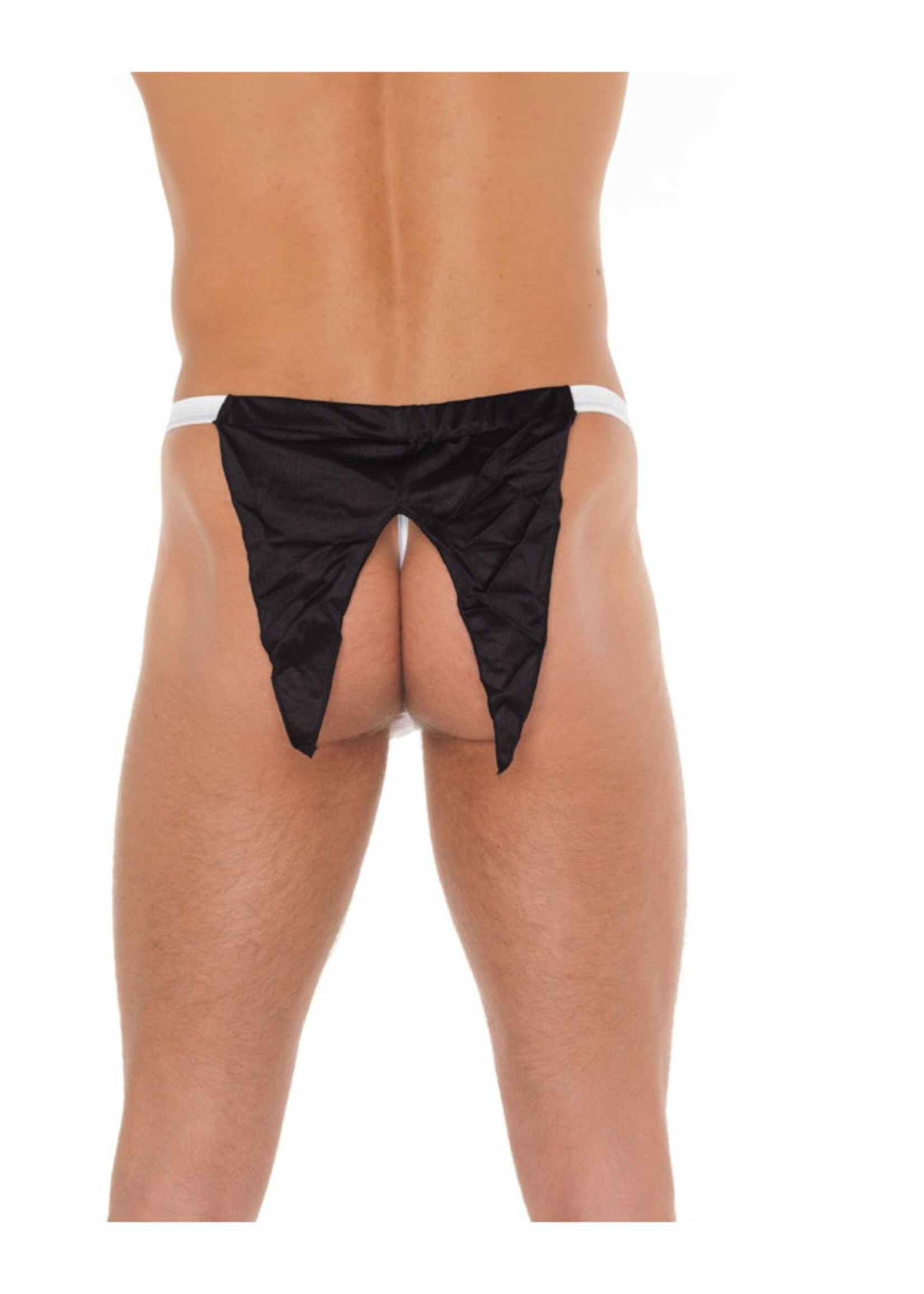 Amorable by Rimba Stringtanga - One Size - Wit/Zwart