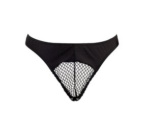 Amorable by Rimba String avec résille - Taille unique - Noir Amorable by Rimba String avec résille - Taille unique - Noir