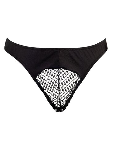 Amorable by Rimba Amorable by Rimba - String mit Mesh - One Size - Schwarz Amorable by Rimba Amorable by Rimba - String mit Mesh - One Size - Schwarz