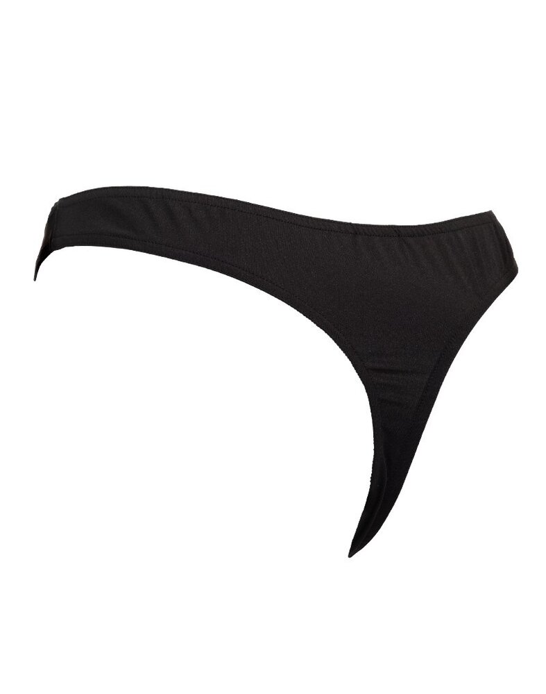 Amorable by Rimba String avec résille - Taille unique - Noir