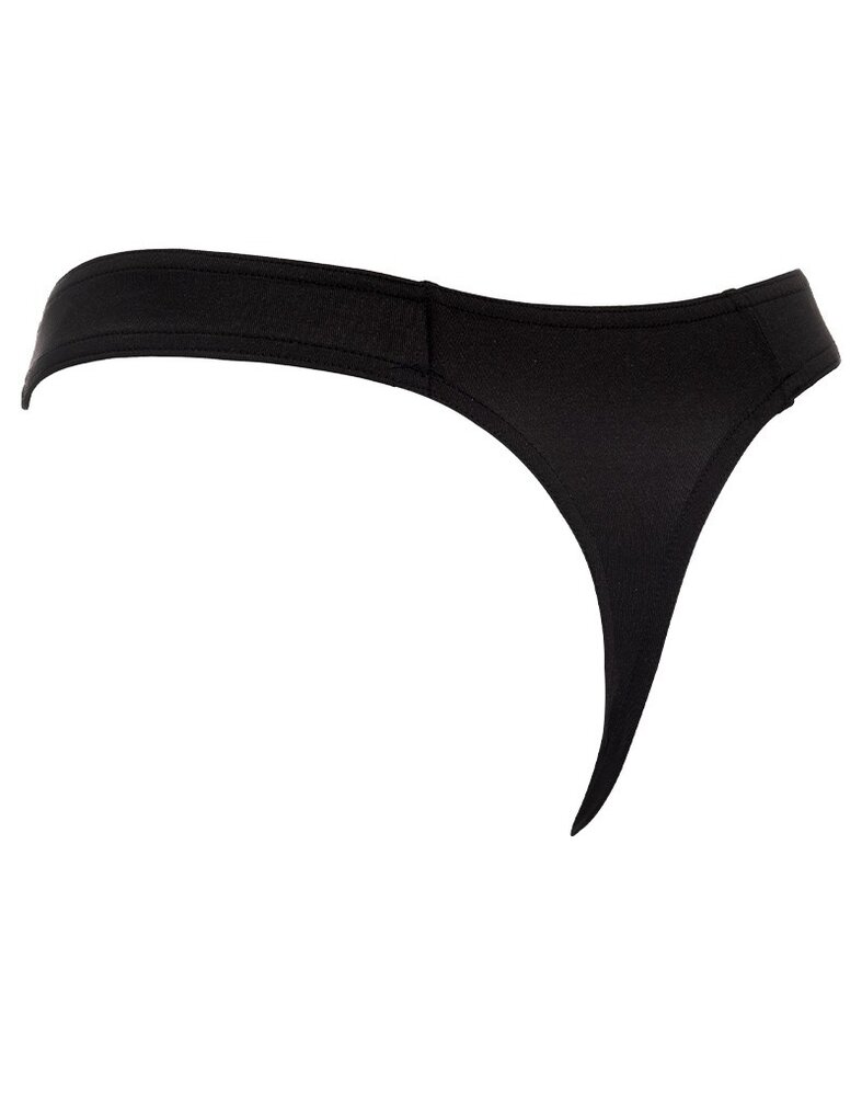 Amorable by Rimba Amorable by Rimba - Thong with zipper - One Size - Black
