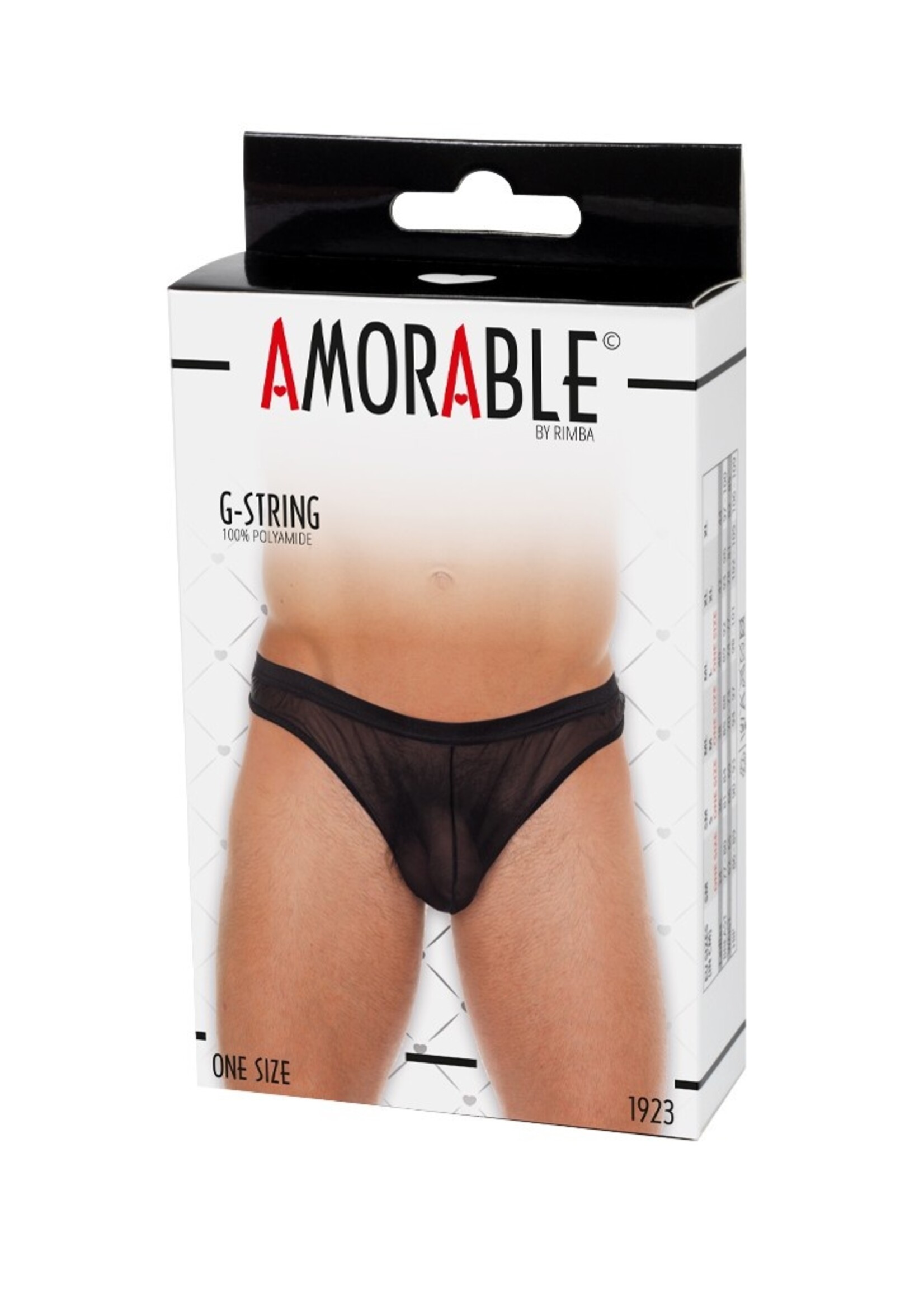 Amorable by Rimba Transparante string - één maat