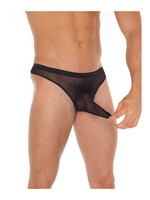 Amorable by Rimba Doorzichtige string met tuit - One Size - Rood