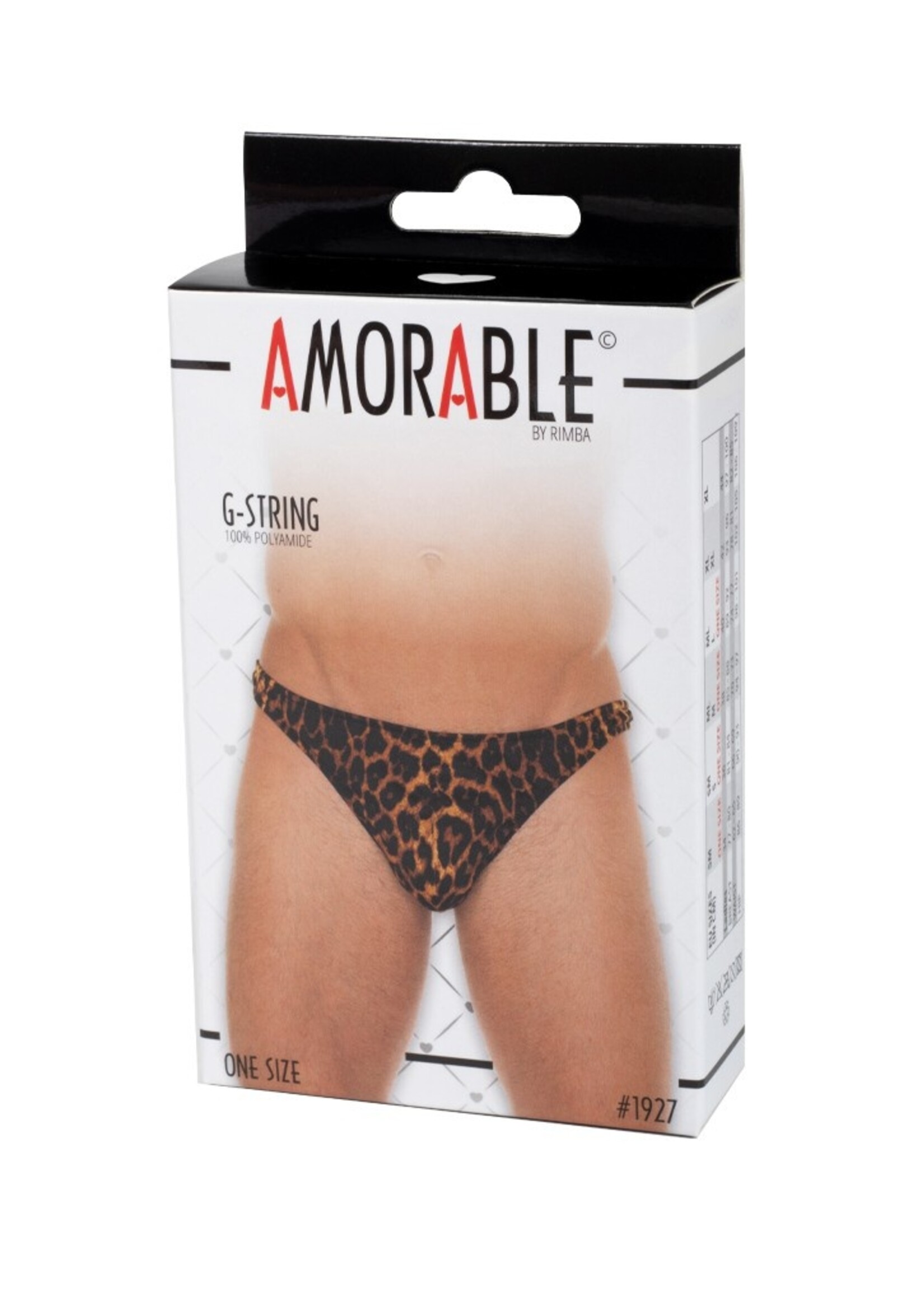 Amorable by Rimba Stringtanga - One Size - Luipaardprint