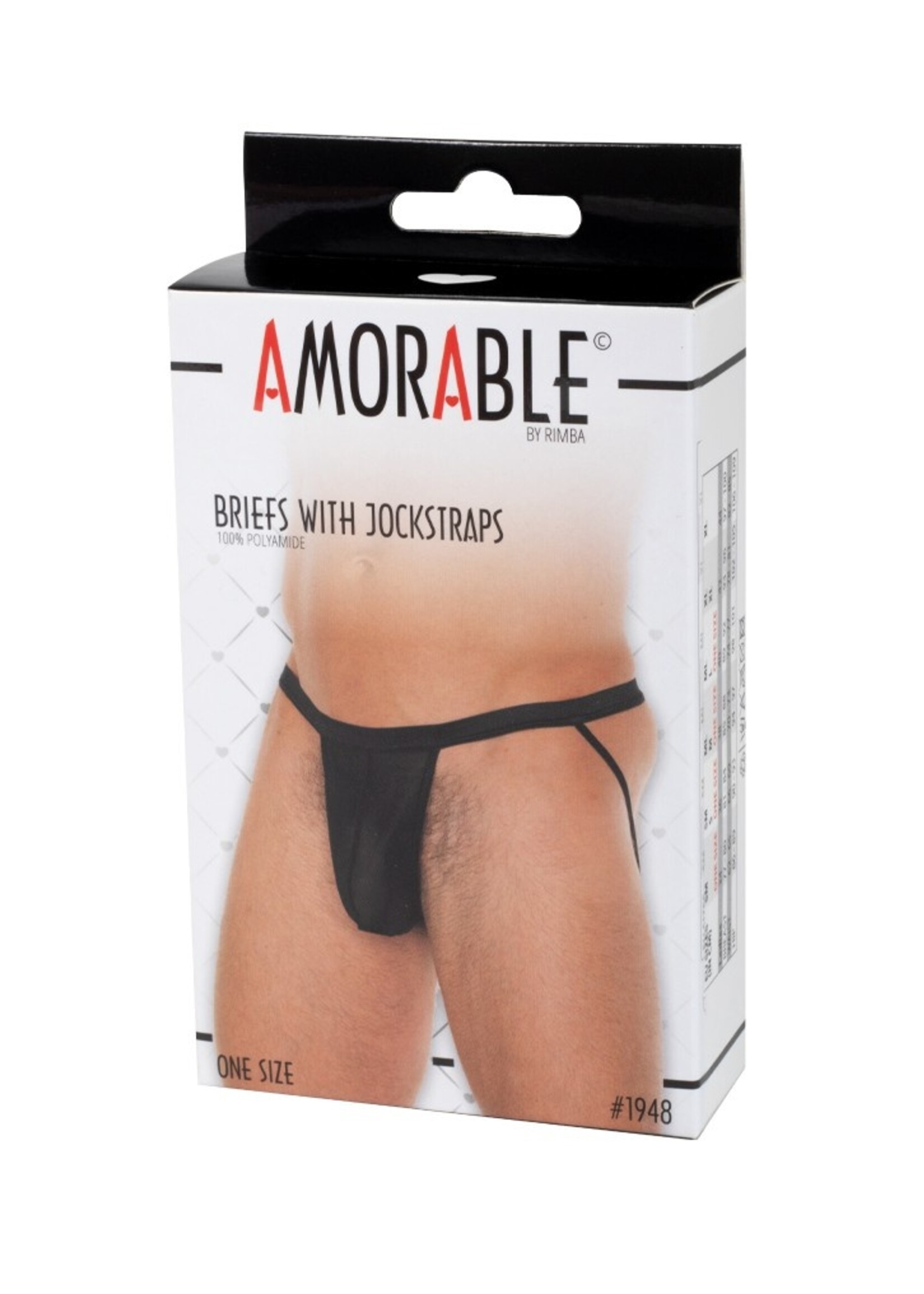 Amorable by Rimba Transparante jockstrap - One size
