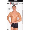 Amorable by Rimba Boxershorts mit 2 Reißverschlüssen - One Size - Schwarz