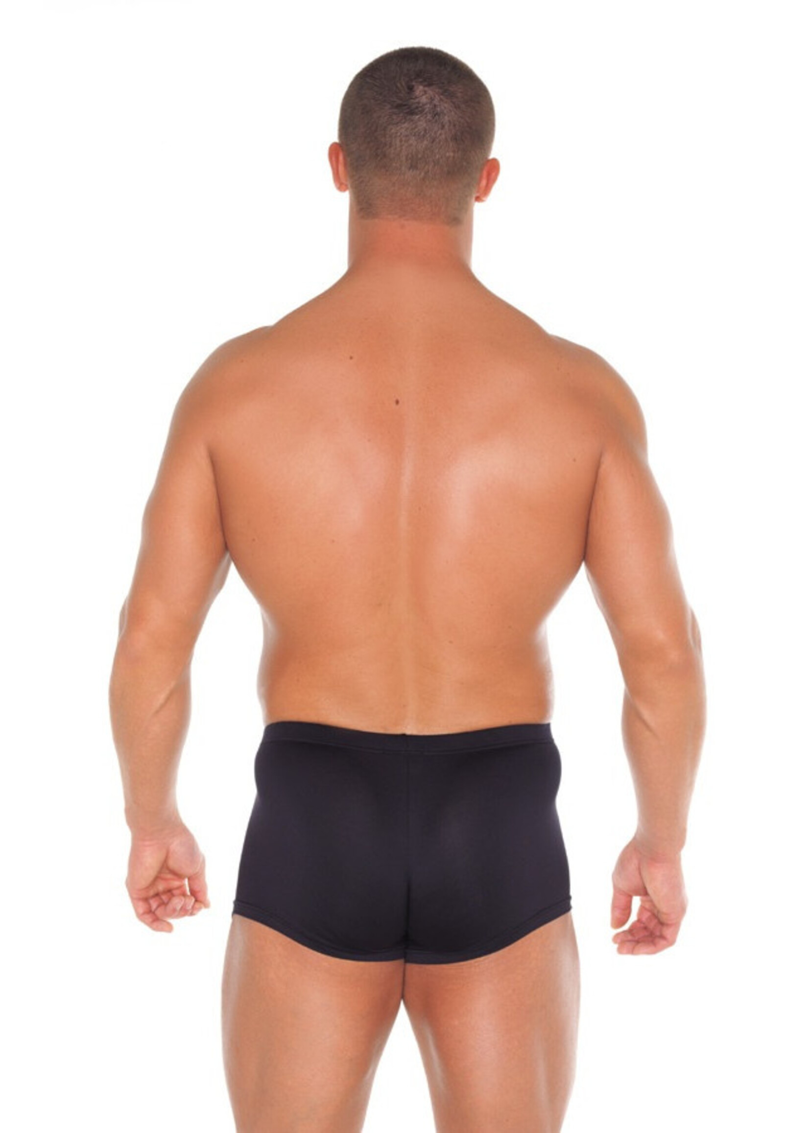 Amorable by Rimba Boxershorts mit 2 Reißverschlüssen - One Size - Schwarz