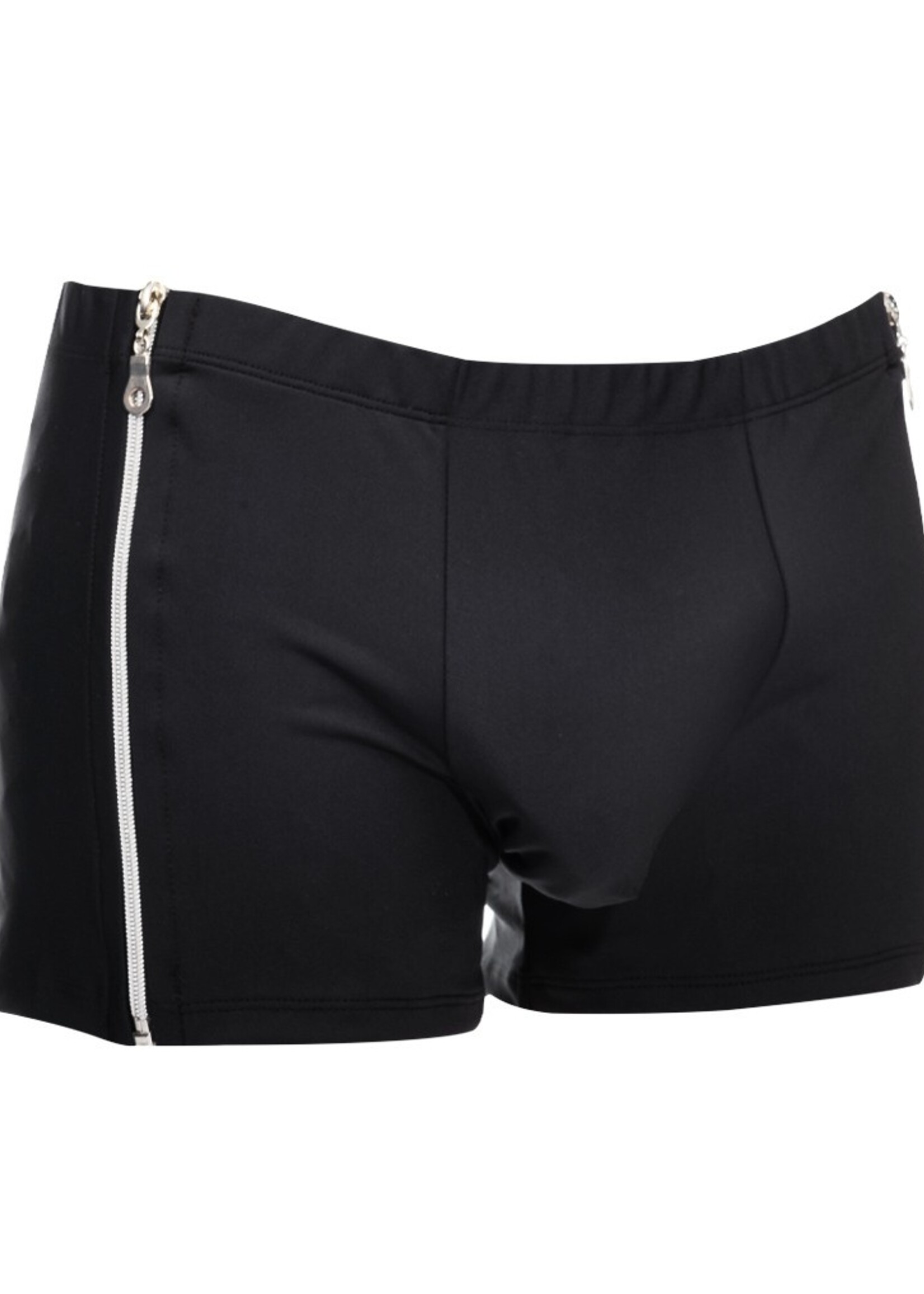 Amorable by Rimba Boxershorts mit 2 Reißverschlüssen - One Size - Schwarz