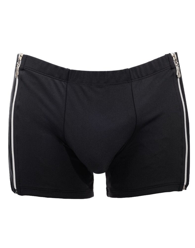 Amorable by Rimba Amorable by Rimba - Boxer shorts with 2 zippers - One Size - Black Amorable by Rimba Amorable by Rimba - Boxer shorts with 2 zippers - One Size - Black