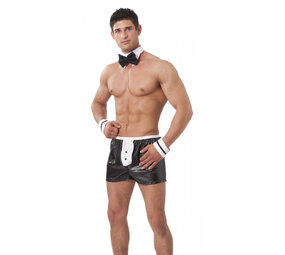 Amorable by Rimba 4-teiliges Gigolo-Set - One Size - Schwarz Amorable by Rimba 4-teiliges Gigolo-Set - One Size - Schwarz