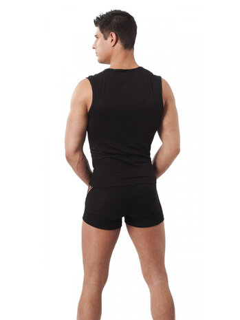 Amorable by Rimba Boxer avec résille - Noir