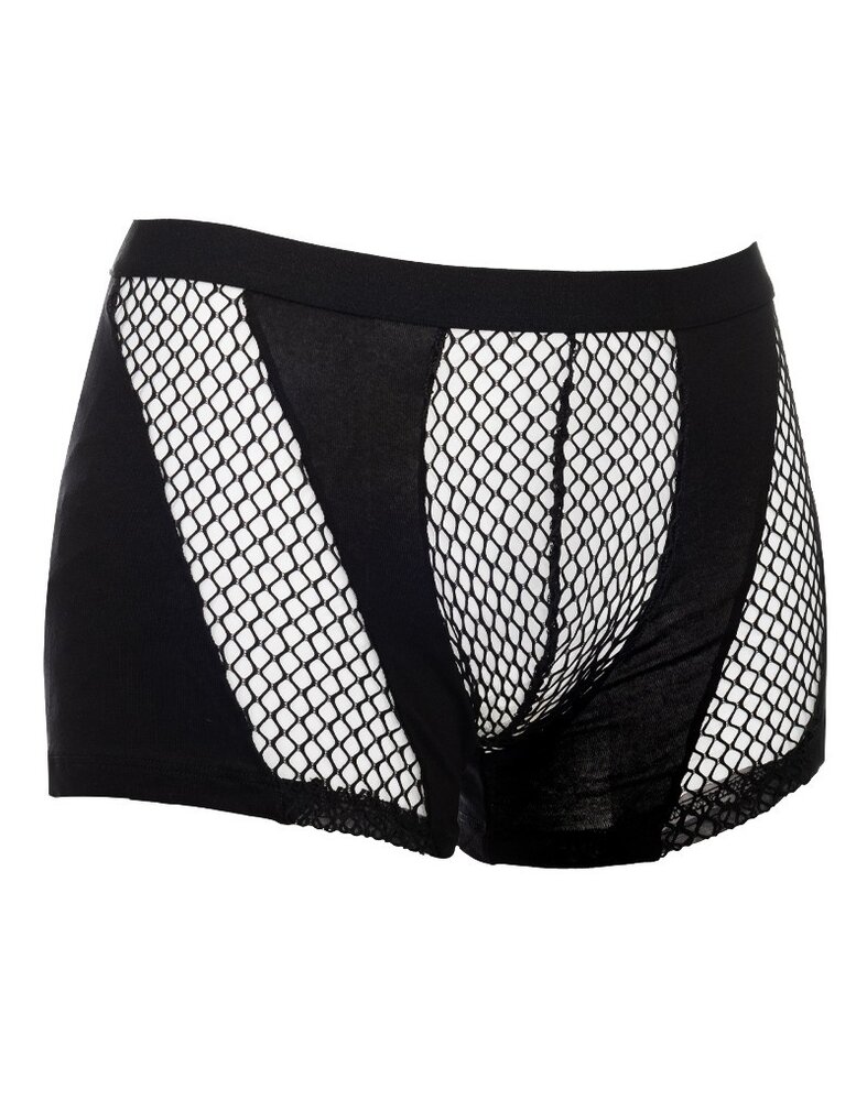 Amorable by Rimba Boxershorts mit Netz - Schwarz