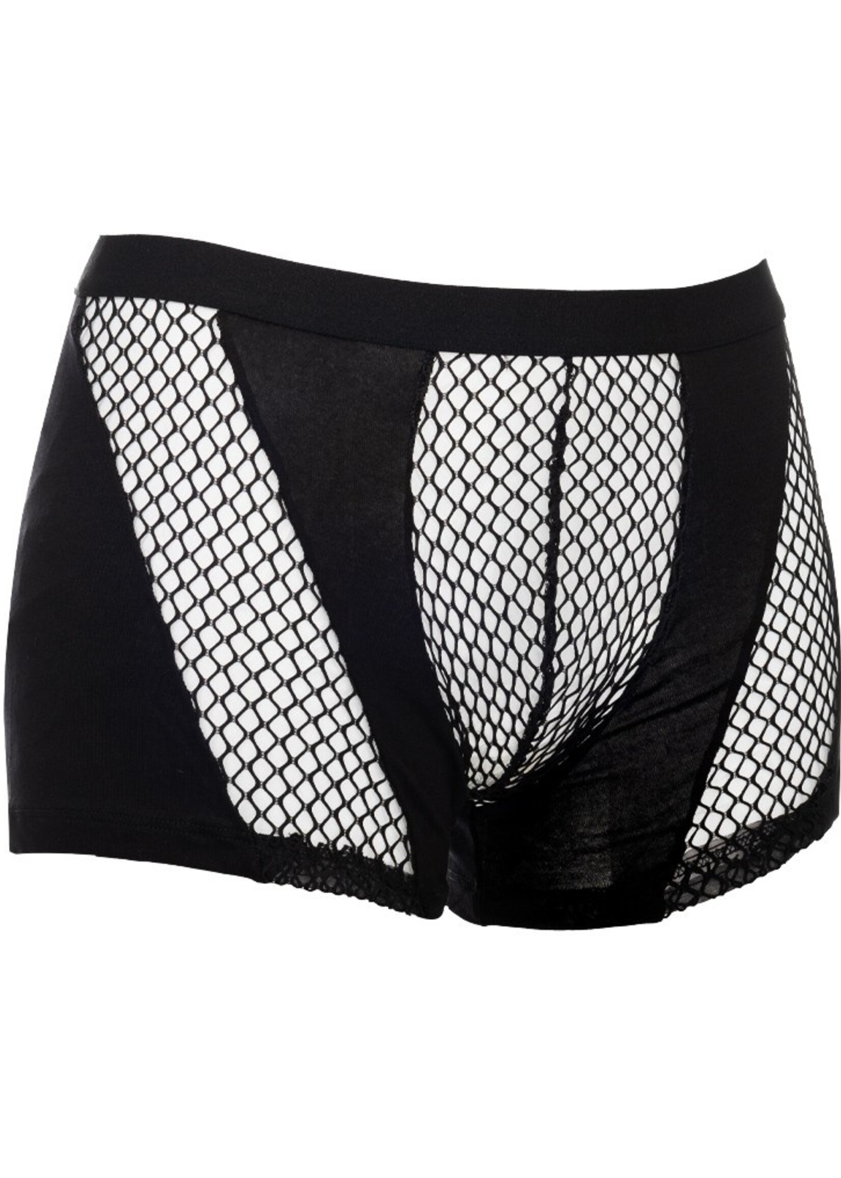 Amorable by Rimba Boxer avec résille - Noir