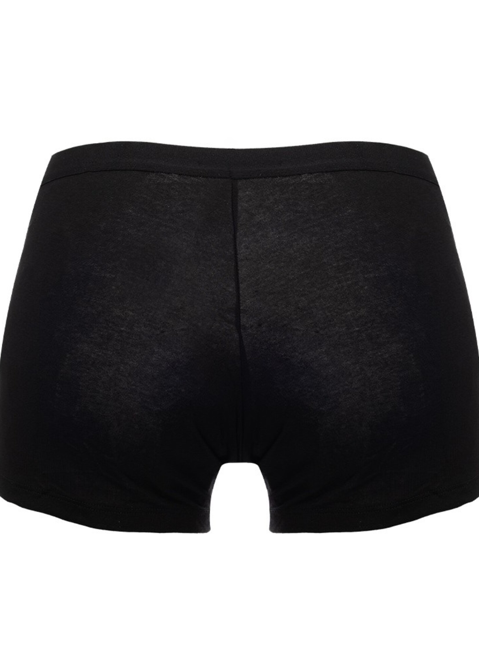 Amorable by Rimba Boxershorts met mesh - Zwart
