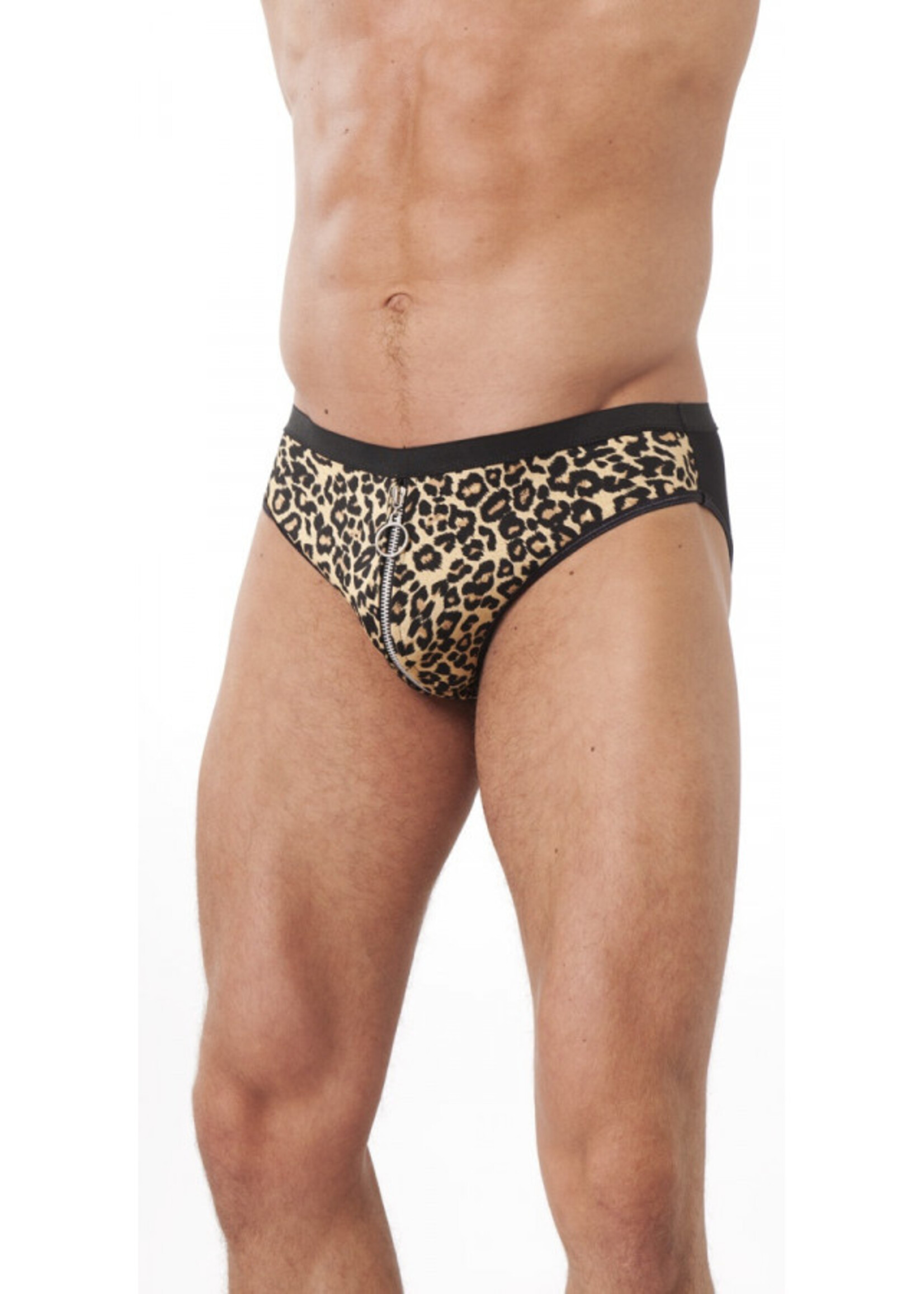 Amorable by Rimba Slipjes - One Size - Luipaardprint