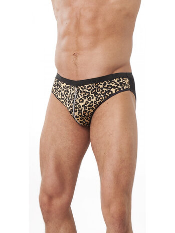 Amorable by Rimba Amorable by Rimba - Briefs - One Size - Leopard Print Amorable by Rimba Amorable by Rimba - Briefs - One Size - Leopard Print