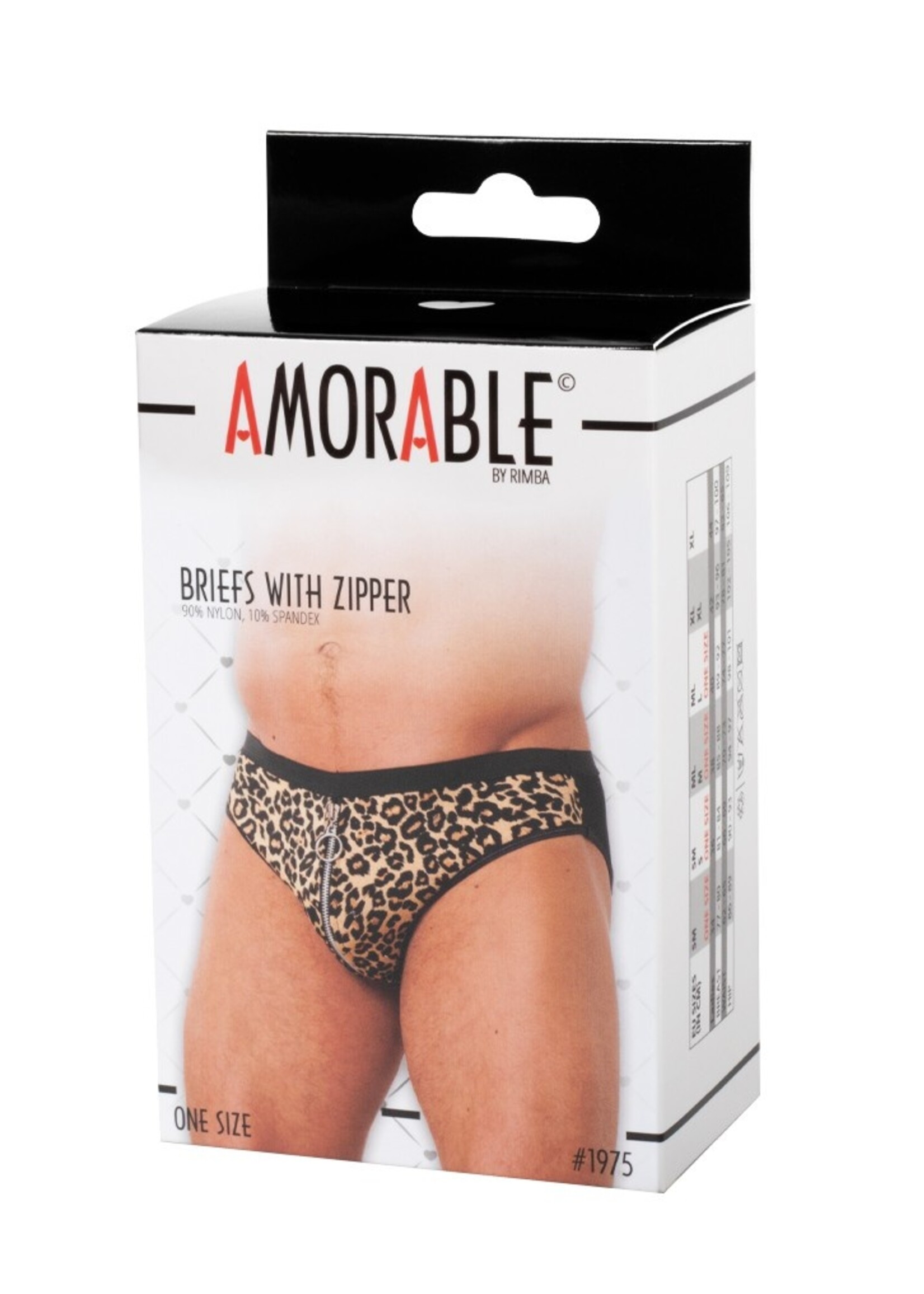 Amorable by Rimba Slipjes - One Size - Luipaardprint